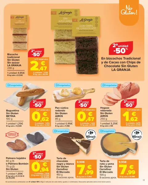 Ofertas de Carrefour España de 13 a 25 noviembre 2024 Offres sans gluten - Página 13