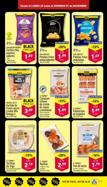 ALDI Spain Offers from 20 to 26 November 2024 Offers for easy savings - Page 27