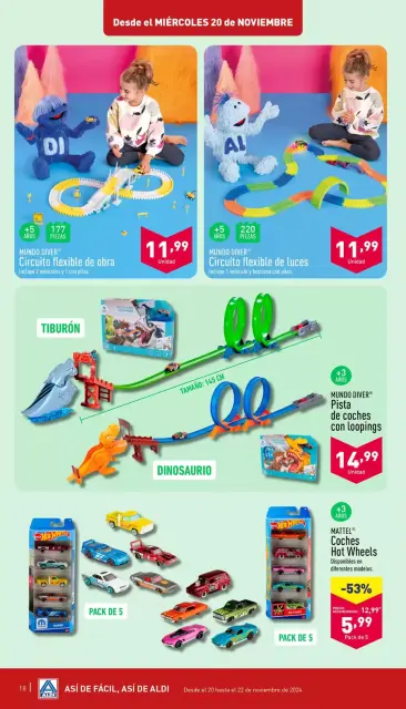 ALDI Spain Offers from 20 to 26 November 2024 Offers for easy savings - Page 18