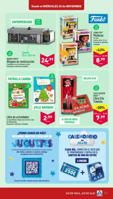 ALDI Spain Offers from 20 to 26 November 2024 Offers for easy savings - Page 21