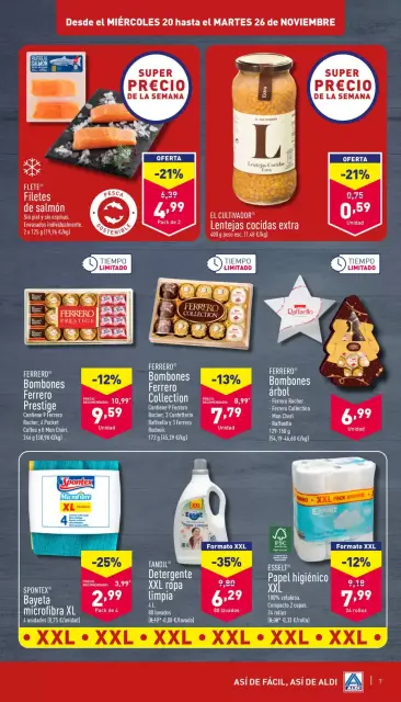 ALDI Spain Offers from 20 to 26 November 2024 Offers for easy savings - Page 7