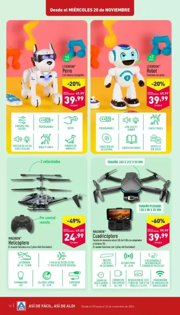 ALDI Spain Offers from 20 to 26 November 2024 Offers for easy savings - Page 14