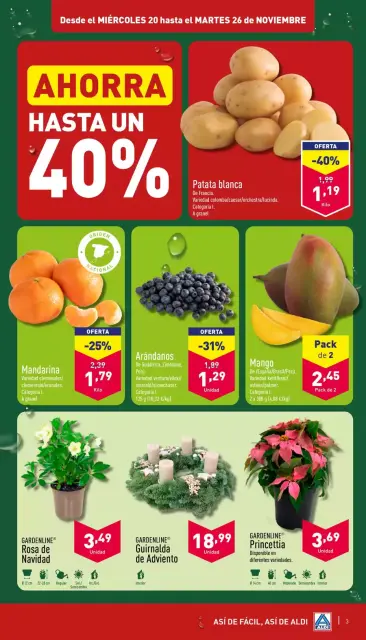 ALDI Spain Offers from 20 to 26 November 2024 Offers for easy savings - Page 3