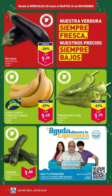 ALDI Spain Offers from 20 to 26 November 2024 Offers for easy savings - Page 2