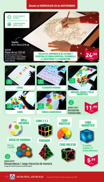 ALDI Spain Offers from 20 to 26 November 2024 Offers for easy savings - Page 16