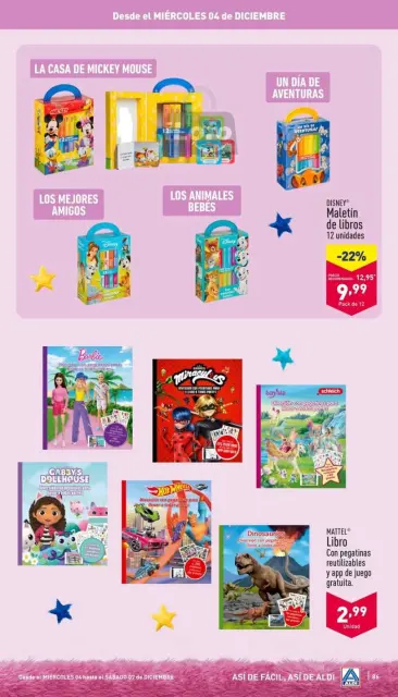 ALDI Spain Offers from 11 November to 7 December 2024 Featured Games Offers - Page 86