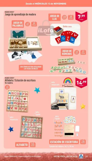 ALDI Spain Offers from 11 November to 7 December 2024 Featured Games Offers - Page 40
