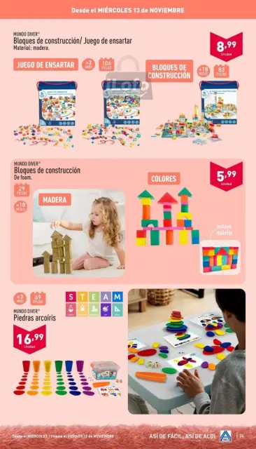 ALDI Spain Offers from 11 November to 7 December 2024 Featured Games Offers - Page 34