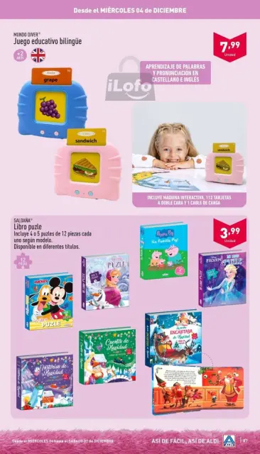 ALDI Spain Offers from 11 November to 7 December 2024 Featured Games Offers - Page 87