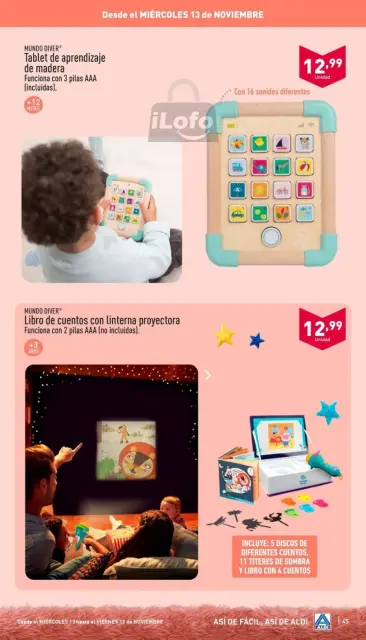 ALDI Spain Offers from 11 November to 7 December 2024 Featured Games Offers - Page 45