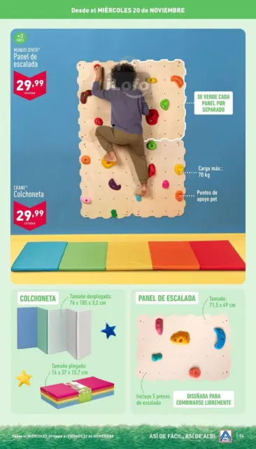 ALDI Spain Offers from 11 November to 7 December 2024 Featured Games Offers - Page 54