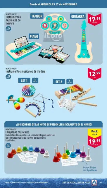 ALDI Spain Offers from 11 November to 7 December 2024 Featured Games Offers - Page 67