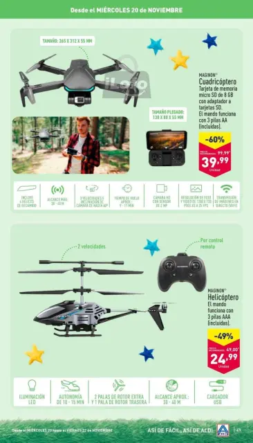 ALDI Spain Offers from 11 November to 7 December 2024 Featured Games Offers - Page 49