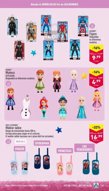 ALDI Spain Offers from 11 November to 7 December 2024 Featured Games Offers - Page 83