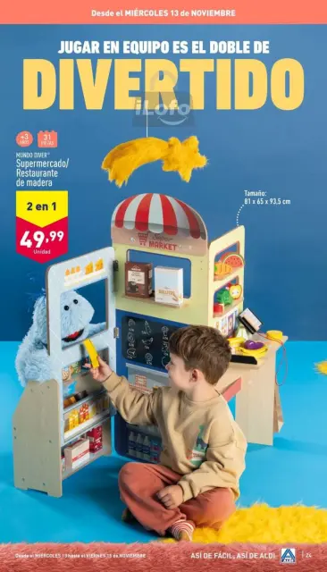 ALDI Spain Offers from 11 November to 7 December 2024 Featured Games Offers - Page 24