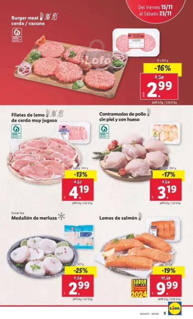 Ofertas de Lidl España de 15 a 23 noviembre 2024 NUEVA TIENDA ALGEMESÍ Ofertas - Página 5