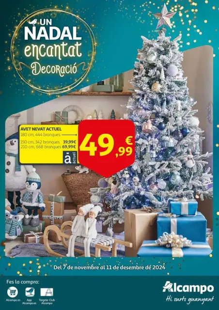 Ofertas de Alcampo España de 7 noviembre a 11 diciembre 2024 ofertas de navidad - Página 1