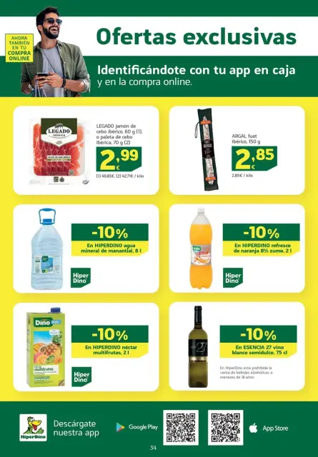Ofertas de HiperDino España de 12 a 25 noviembre 2024 Nuevas ofertas - Página 34