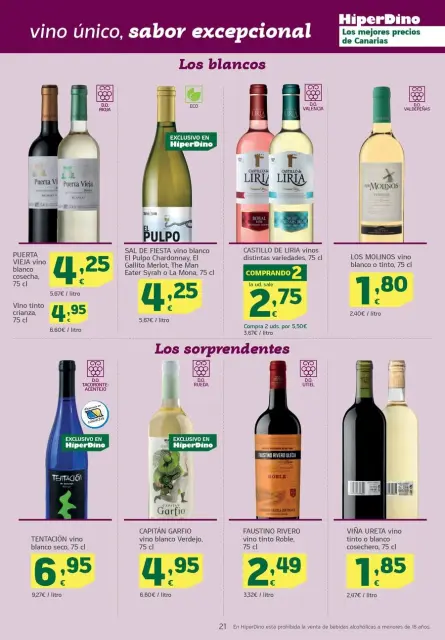 Ofertas de HiperDino España de 12 a 25 noviembre 2024 Nuevas ofertas - Página 21