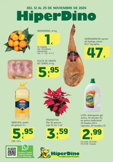Ofertas de HiperDino España de 12 a 25 noviembre 2024 Nuevas ofertas - Página 1