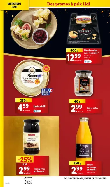 Offres Lidl France de 13 à 19 novembre 2024 Offres fêtes de fin d'année - Page 22