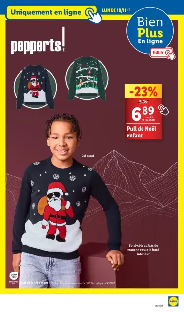 Offres Lidl France de 13 à 19 novembre 2024 Offres fêtes de fin d'année - Page 75