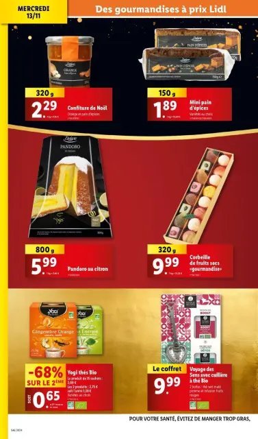 Offres Lidl France de 13 à 19 novembre 2024 Offres fêtes de fin d'année - Page 24
