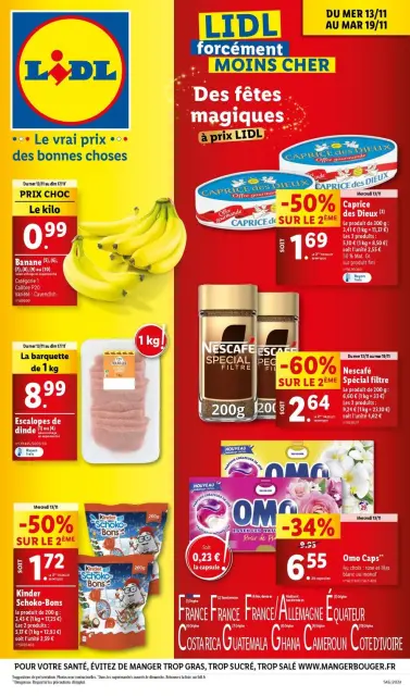 Offres Lidl France de 13 à 19 novembre 2024 Offres fêtes de fin d'année - Page 1