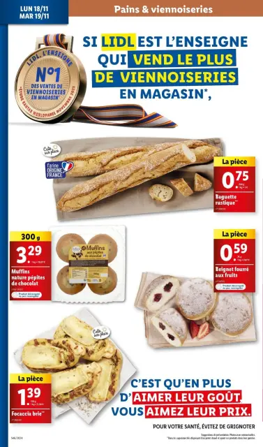 Offres Lidl France de 13 à 19 novembre 2024 Offres fêtes de fin d'année - Page 32