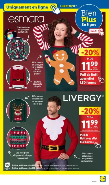 Offres Lidl France de 13 à 19 novembre 2024 Offres fêtes de fin d'année - Page 77