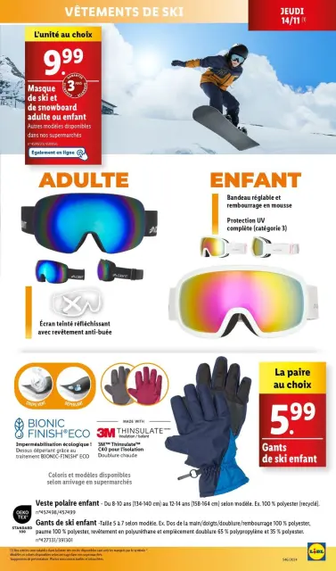 Offres Lidl France de 13 à 19 novembre 2024 Offres fêtes de fin d'année - Page 47