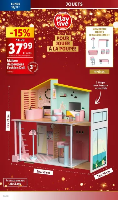 Offres Lidl France de 13 à 19 novembre 2024 Offres fêtes de fin d'année - Page 56