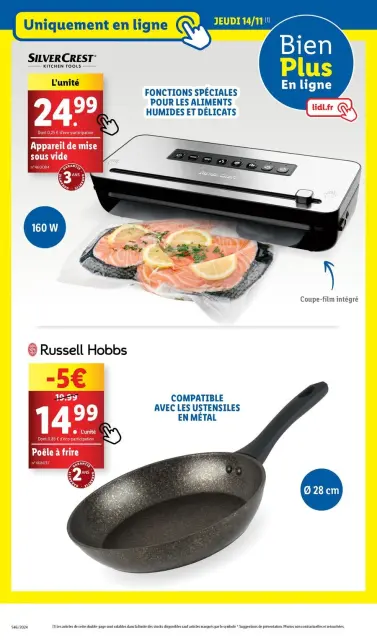 Offres Lidl France de 13 à 19 novembre 2024 Offres fêtes de fin d'année - Page 54