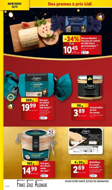 Offres Lidl France de 13 à 19 novembre 2024 Offres fêtes de fin d'année - Page 16