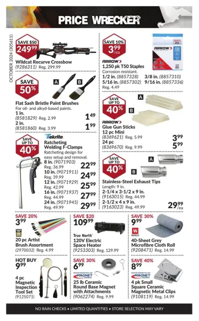 Princess Auto Canada Offers from 1 to 30 November 2024 Price Wrecker - Page 28