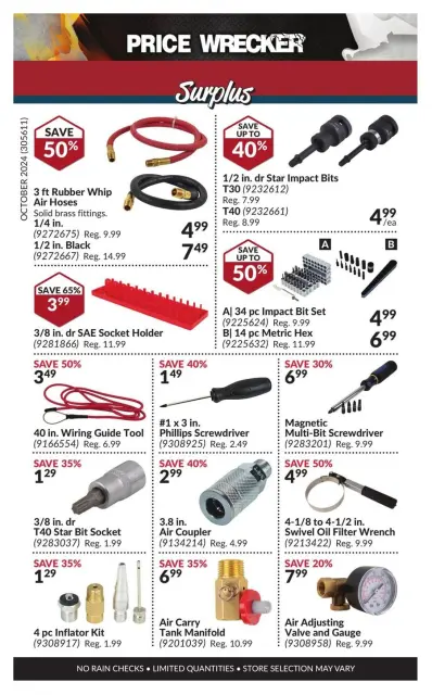 Princess Auto Canada Offers from 1 to 30 November 2024 Price Wrecker - Page 15