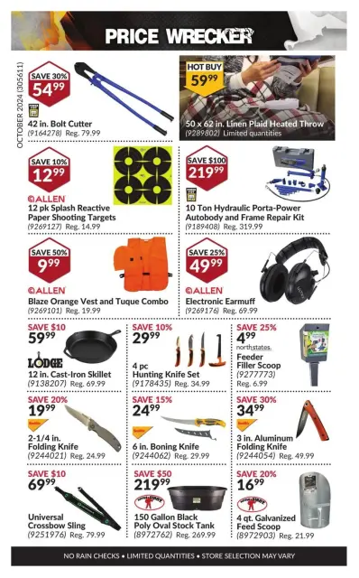 Princess Auto Canada Offers from 1 to 30 November 2024 Price Wrecker - Page 25