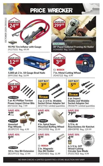 Princess Auto Canada Offers from 1 to 30 November 2024 Price Wrecker - Page 21