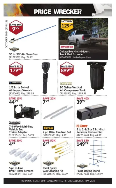 Princess Auto Canada Offers from 1 to 30 November 2024 Price Wrecker - Page 18