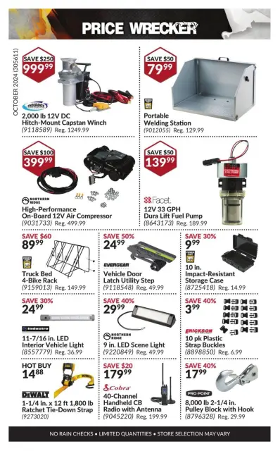 Princess Auto Canada Offers from 1 to 30 November 2024 Price Wrecker - Page 27