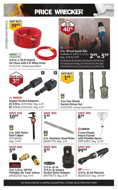 Princess Auto Canada Offers from 1 to 30 November 2024 Price Wrecker - Page 20