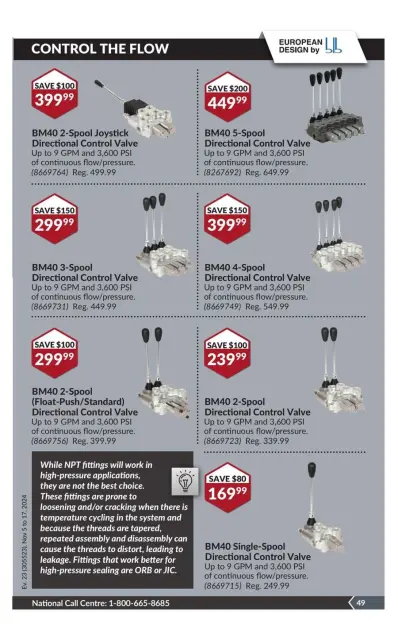 Princess Auto Canada Offers from 5 to 17 November 2024 National Sale - Page 53