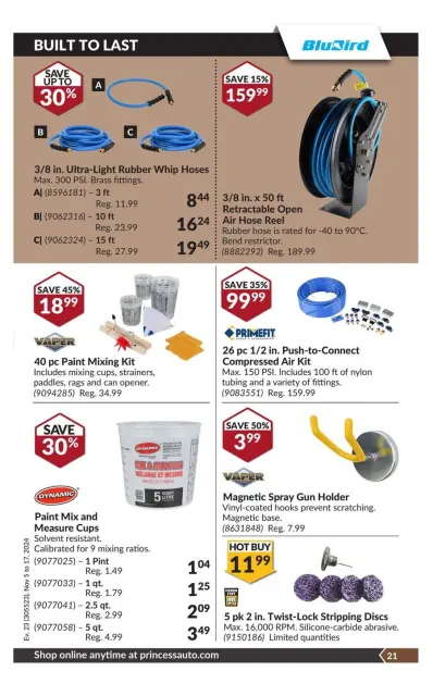 Princess Auto Canada Offers from 5 to 17 November 2024 National Sale - Page 25