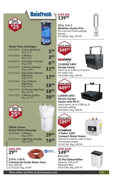 Princess Auto Canada Offers from 5 to 17 November 2024 National Sale - Page 55