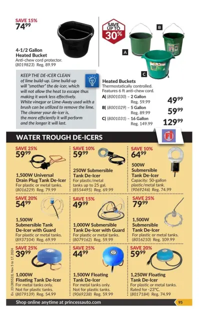 Princess Auto Canada Offers from 5 to 17 November 2024 National Sale - Page 99