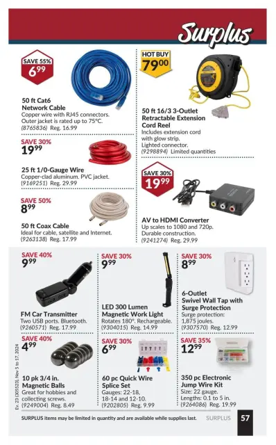 Princess Auto Canada Offers from 5 to 17 November 2024 National Sale - Page 61