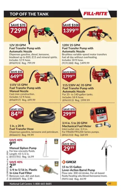 Princess Auto Canada Offers from 5 to 17 November 2024 National Sale - Page 101