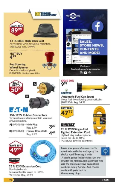 Princess Auto Canada Offers from 5 to 17 November 2024 National Sale - Page 102