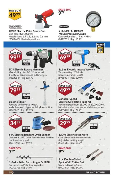 Princess Auto Canada Offers from 5 to 17 November 2024 National Sale - Page 32