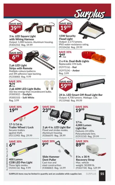 Princess Auto Canada Offers from 5 to 17 November 2024 National Sale - Page 59